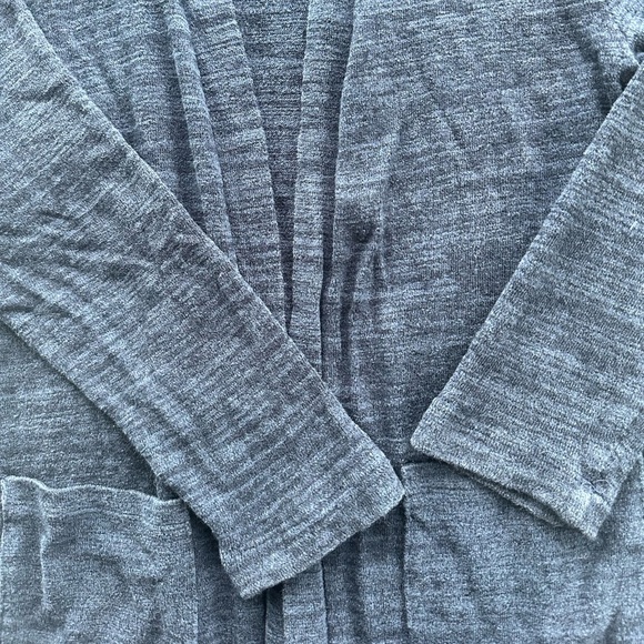 Old Navy Girls Long Navy Blue Knit Open Front Sweater Cardigan Size 8 - Picture 3 of 4